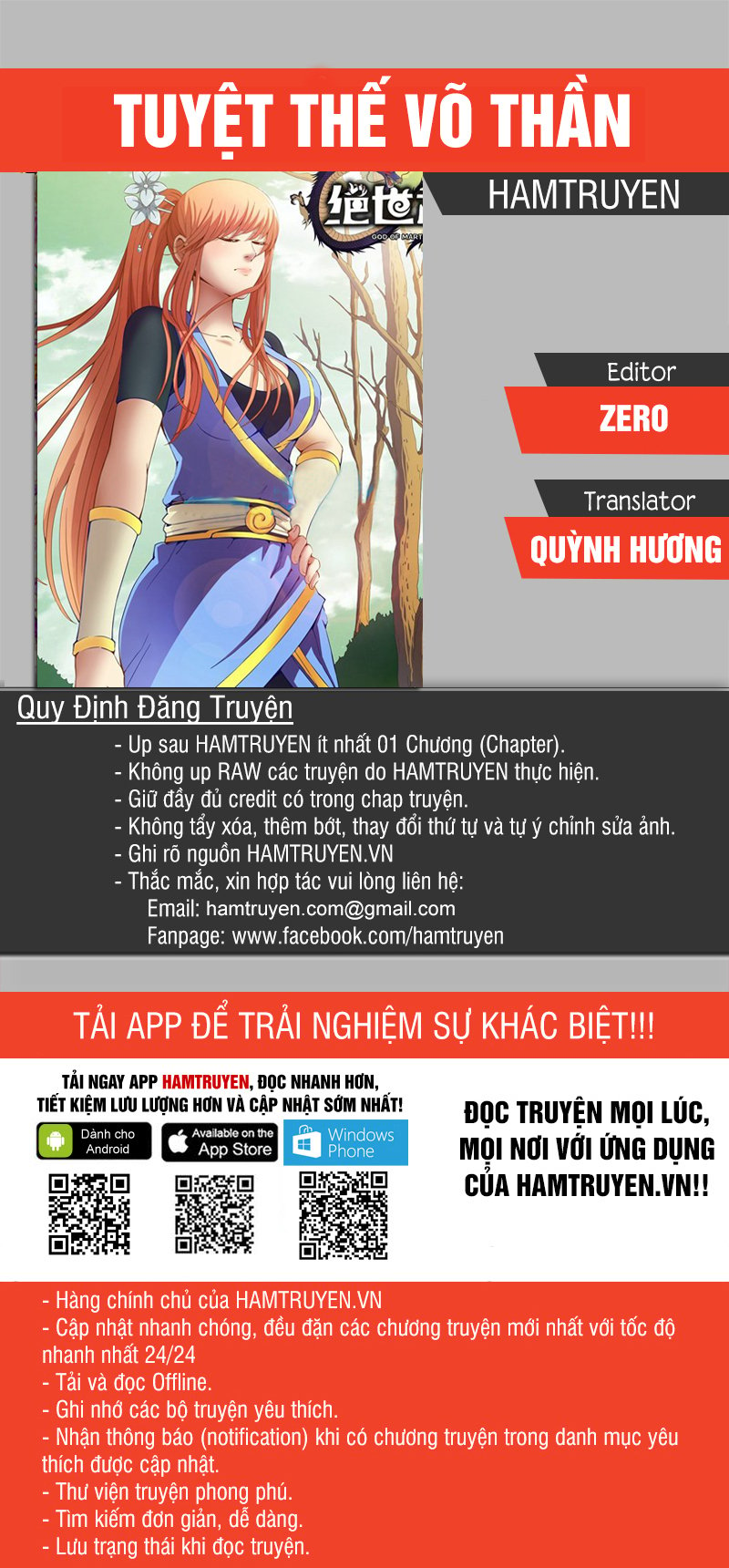 Tuyệt Thế Võ Thần Chapter 112 - Trang 1