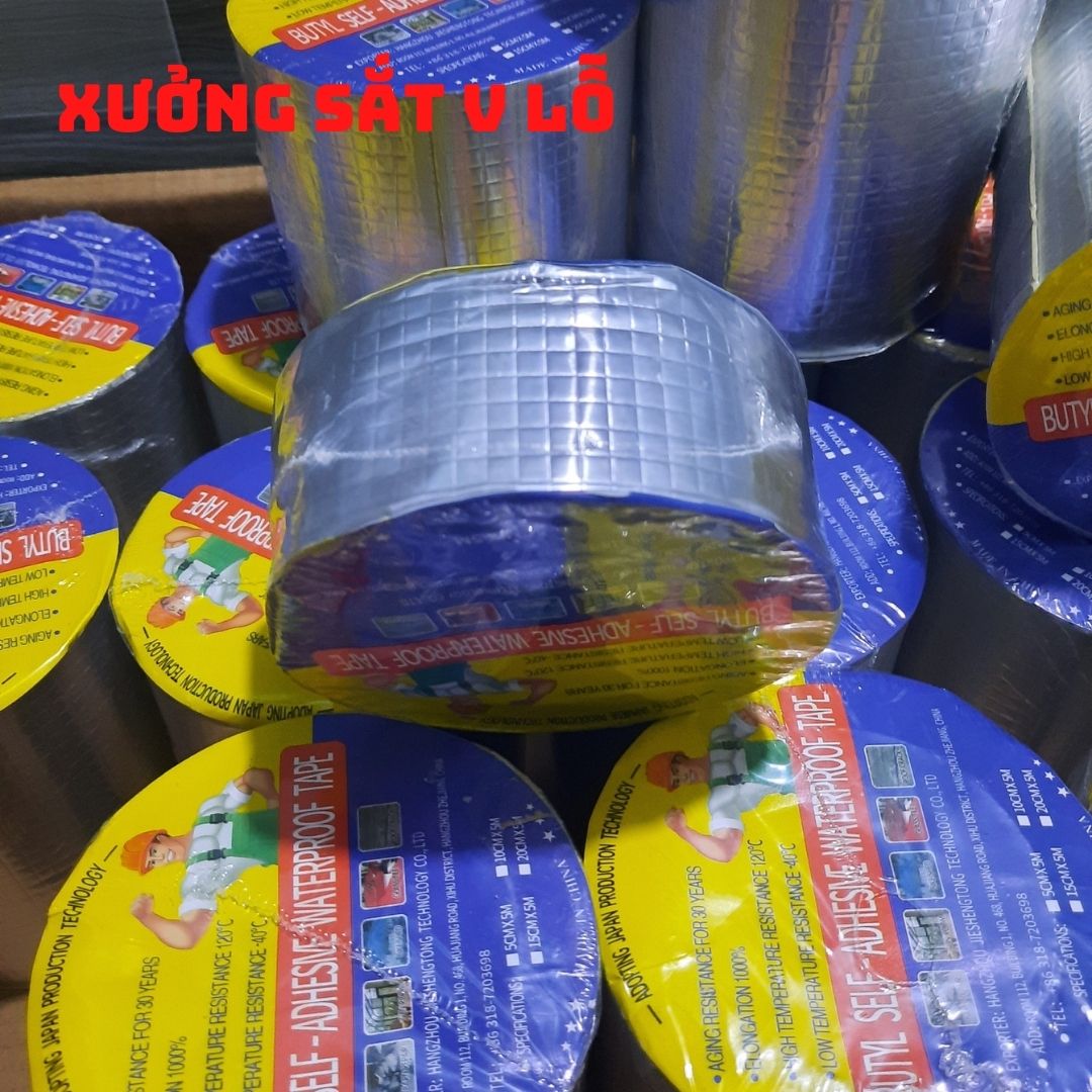 Keo dán đa năng,cuộn băng keo chống rột mái tôn ống nước