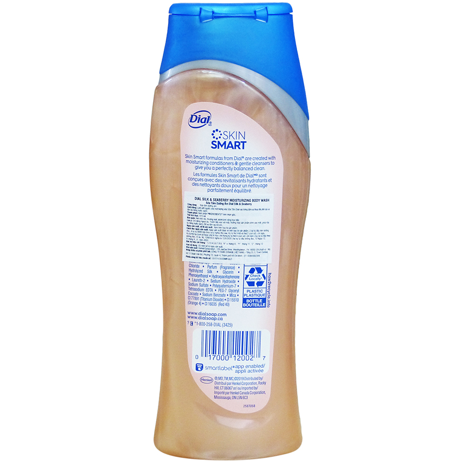 Sữa tắm Dưỡng ẩm Dial Silk & Seaberry 473ml