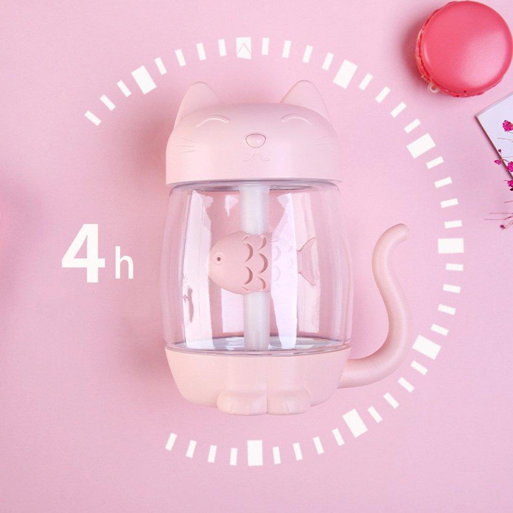 Mèo Máy Phun Sương Tạo Độ Ẩm 3 Trong 1 Đèn USB Đèn Ngủ Mèo Móng Vuốt Máy Phun Sương Tạo Độ Ẩm Có Thể Được Sử Dụng Cho Bàn Làm Việc Cao Cấp nhà Phòng Ngủ