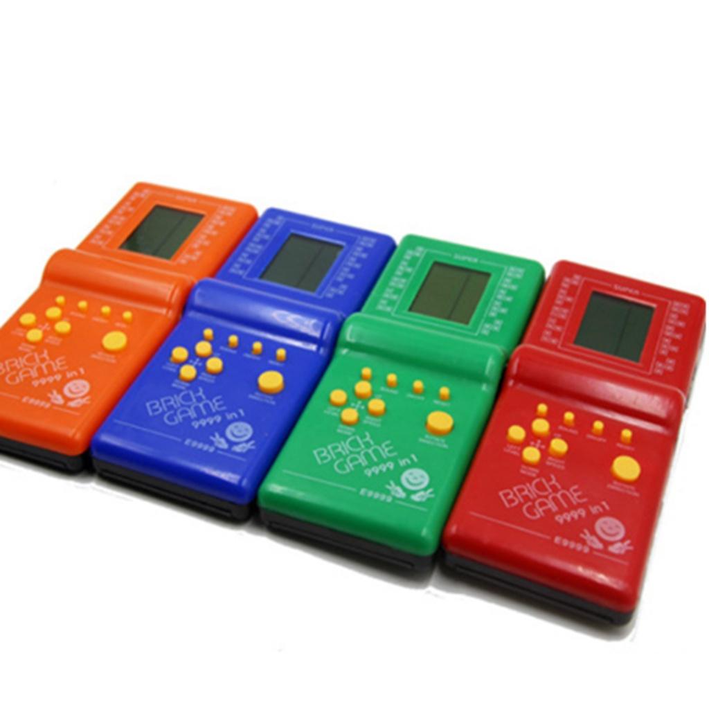 Máy chơi game cầm tay cổ điển chơi trò xếp gạch Tetris xưa thập niên 90