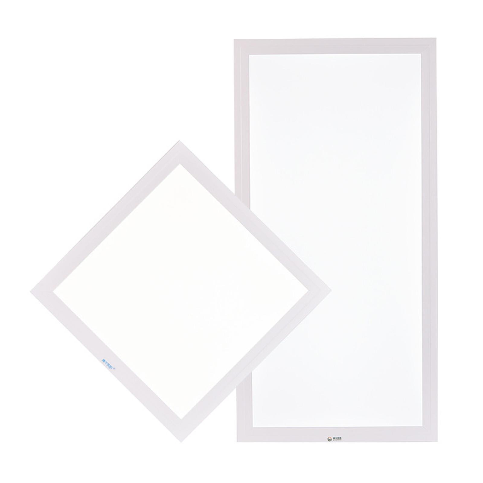 LED Flat Panel Light 6500K Cold White Edge-Lit Drop Ceiling Light