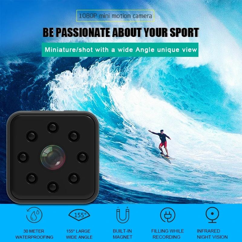 Máy quay phim thể thao nhỏ SQ23 WATPROP CAM CAMPER CAMPER 1080P FULL HD Bản ghi Vision Action Cam, VS SQ11/SQ28/SQ13/SQ29