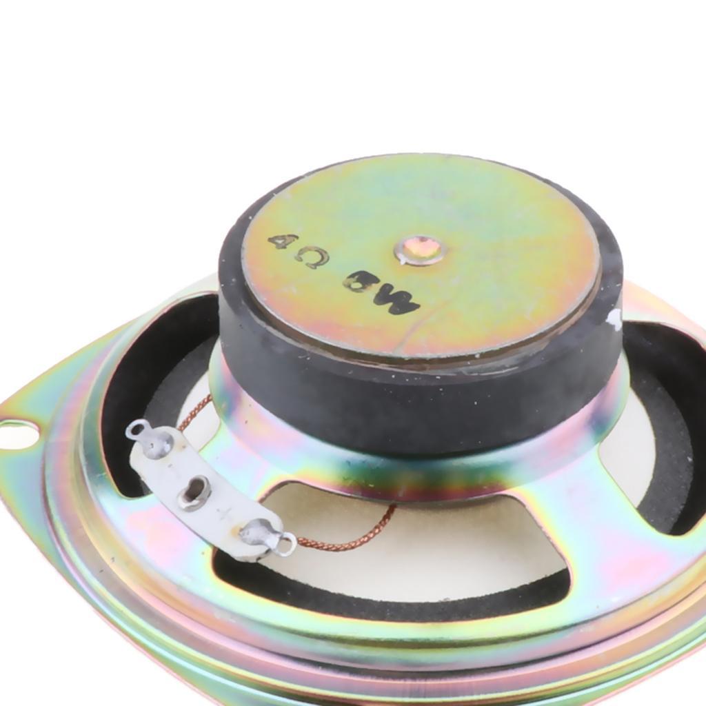 3 Inch Speaker 5W 4Ω HiFi Full-Range Speaker for DVD/Multimedia Sub-box Horn
