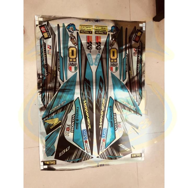 Tem rời winner gtr crom đen