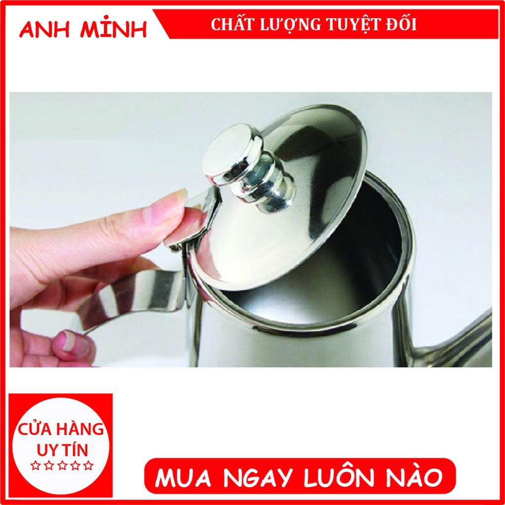 Bình Inox có vòi rót - Ấm đựng trà pha cà phê 1 lít 5