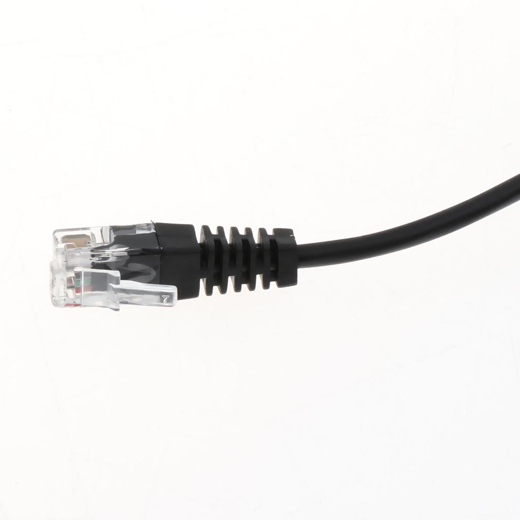 4X Call Center Monaural Headset & Coiled Cable Plug for