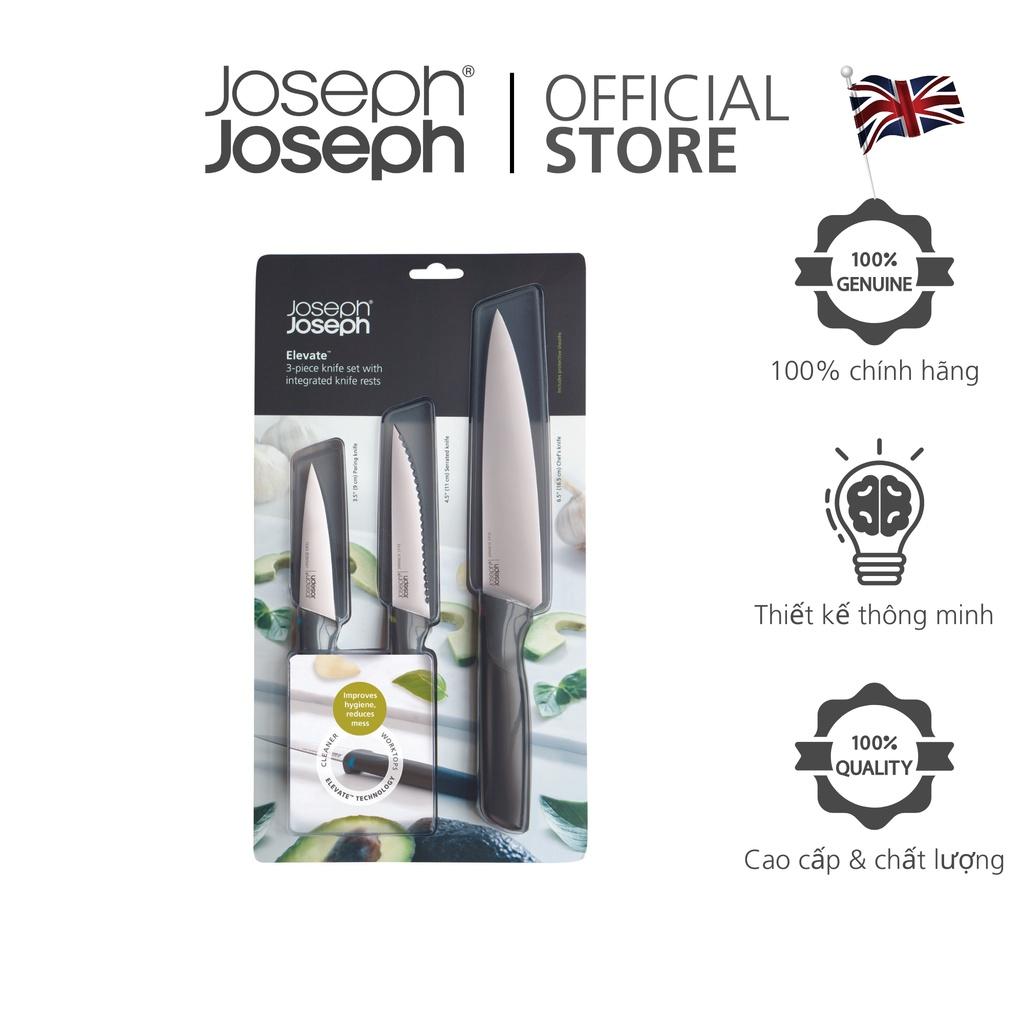 Bộ dao 3 món cao cấp Joseph Joseph 000726 - Elevate 3-piece Kitchen Knife Set