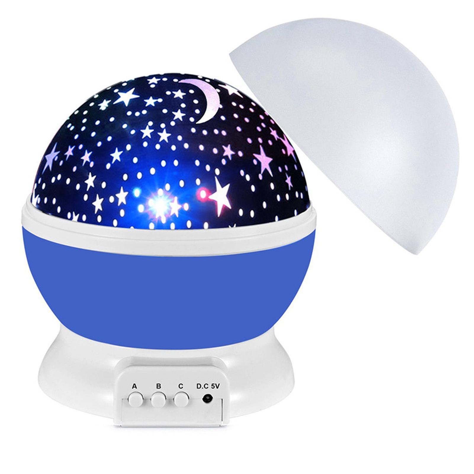 Đèn LED ngủ ban đêm đầy sao- Màu tím