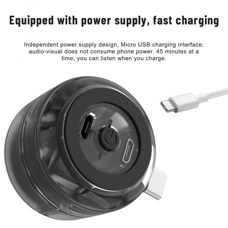 1PC Trong Dòng Loa Nhỏ Type-c Điện Thoại Di Động Máy Nghe Nhạc Mini Đa Năng Âm Thanh Di Động Bán Buôn Loa Siêu Trầm Bên Ngoài Không Dây Màu sắc: A01