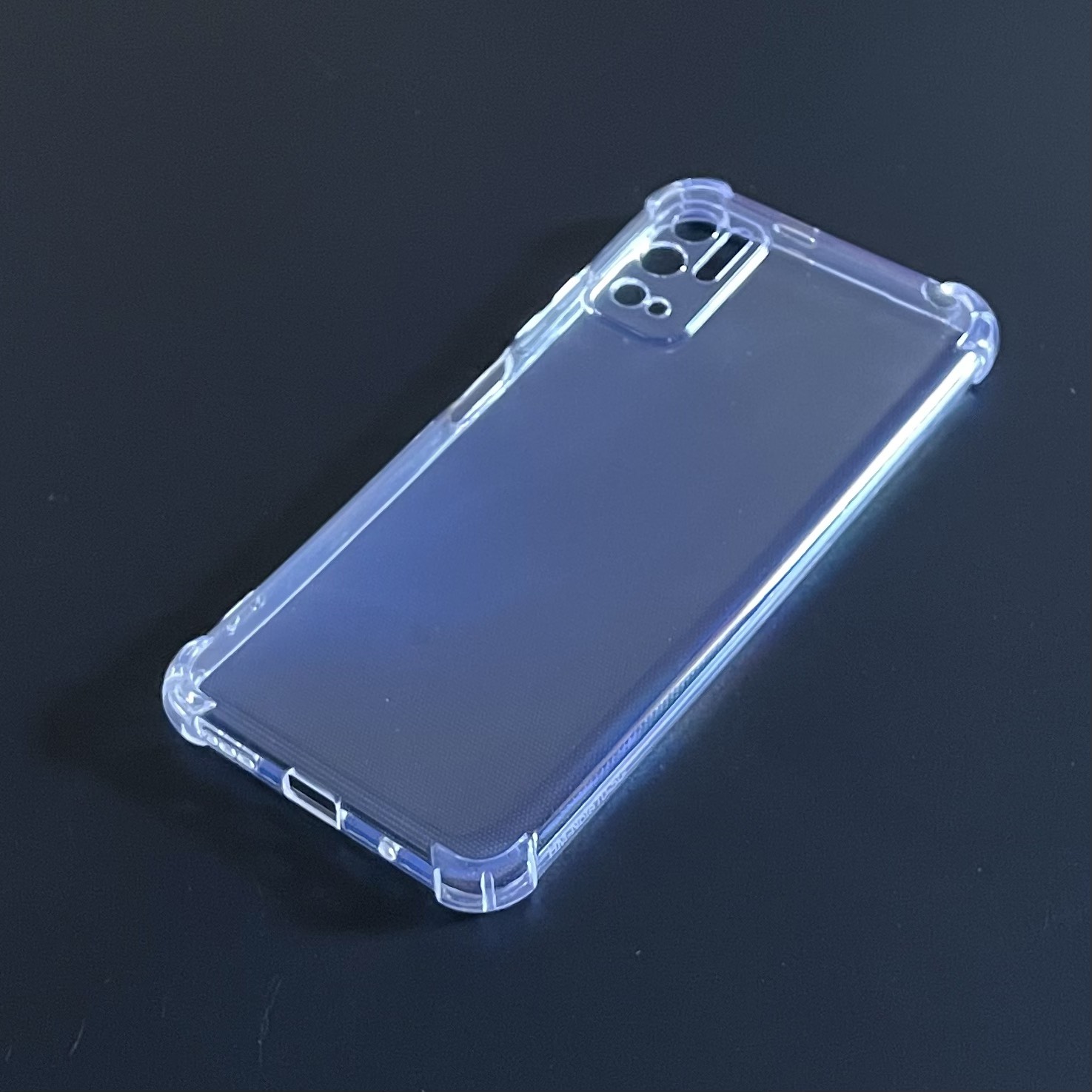Ốp lưng silicon trong suốt chống sốc 4 cạnh cao cấp cho Xiaomi Redmi Note 10 5G