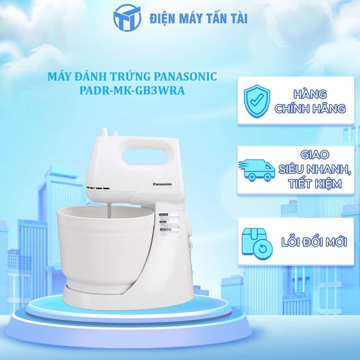 PADR-MK-GB3WRA - MÁY ĐÁNH TRỨNG PANASONIC PADR-MK-GB3WRA - Hàng chính hãng