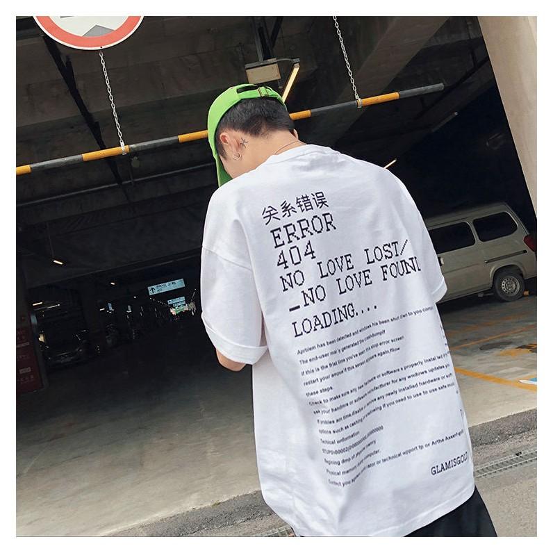 Áo thun nam unisex Stee Error unisex TSP zip eo