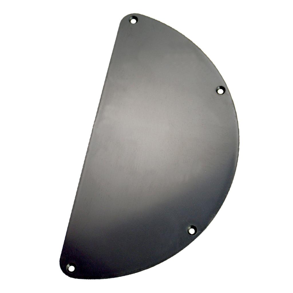 Sunnimix Đàn Guitar Điện Miếng Dán Mặt Sau Lưng Tấm Bảo Vệ Pickguard Khoang-Đen