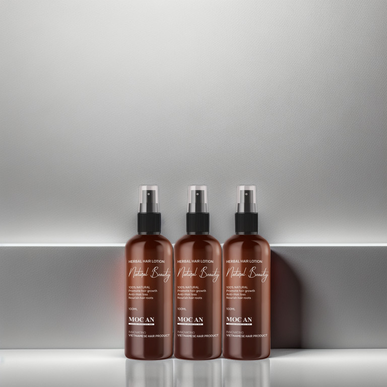 Combo 3 Chai Tinh Dầu Bưởi Xịt Tóc Natural Beauty Mộc Ân Haircare
