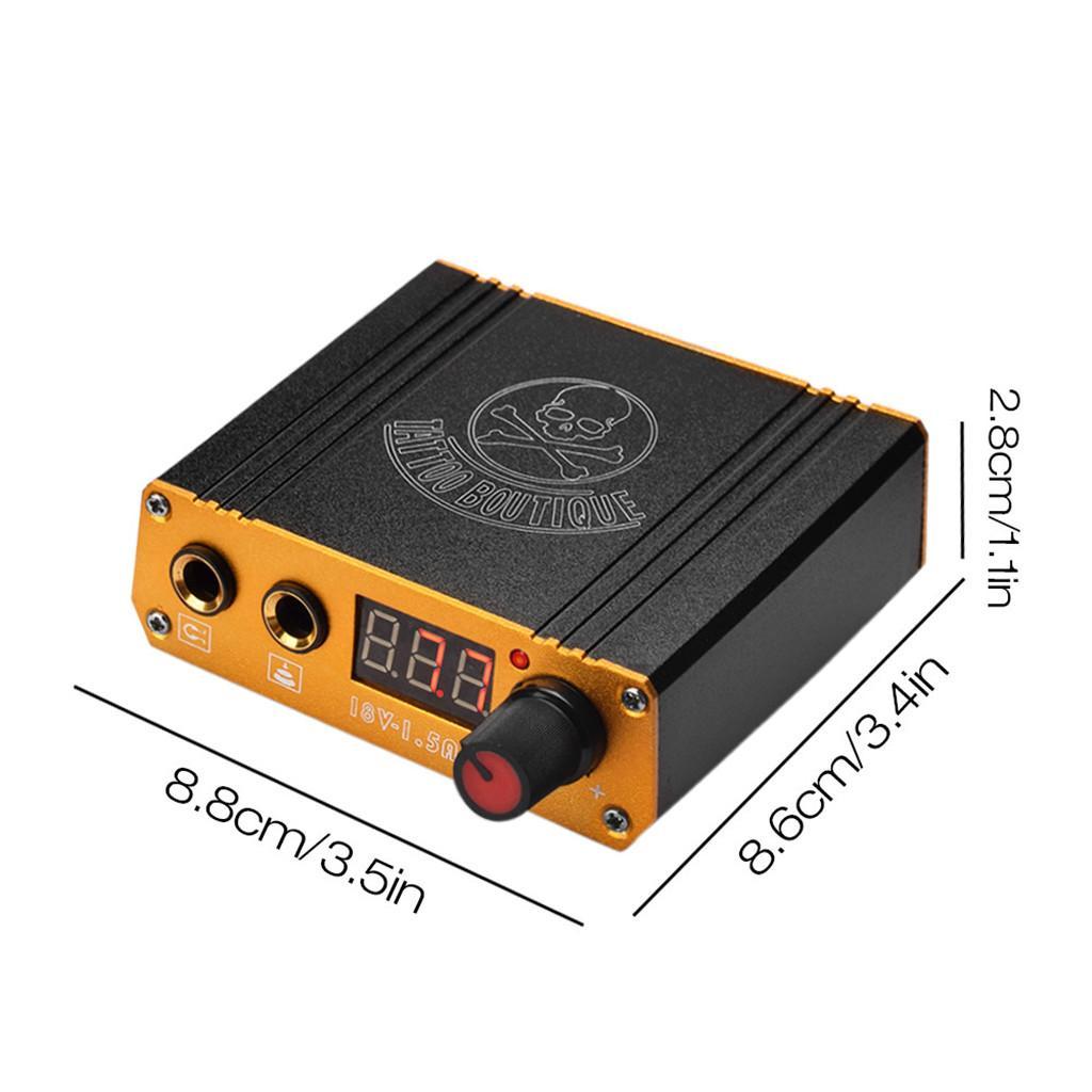 Aluminum Alloy Digital LCD w/ Clip Cord Black