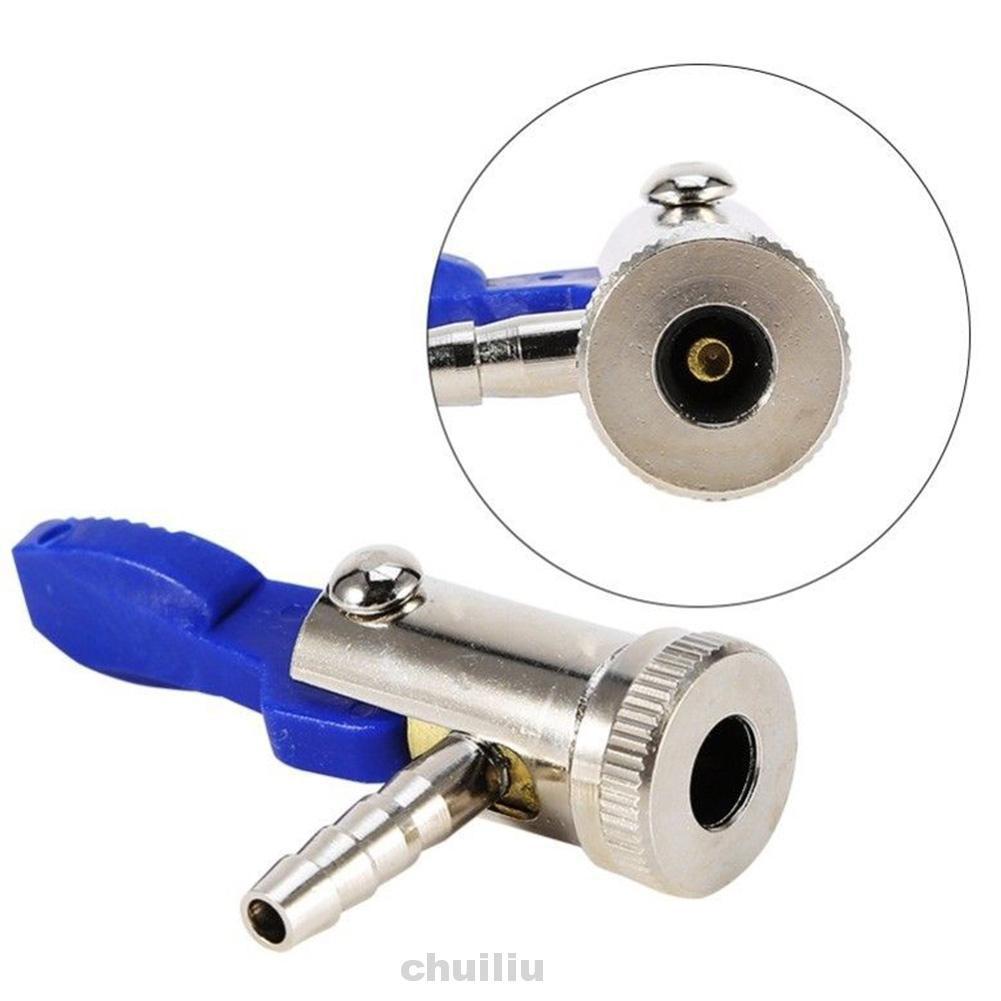 Đầu Nối Ống Bơm Khí 6mm 8mm Mạ Niken