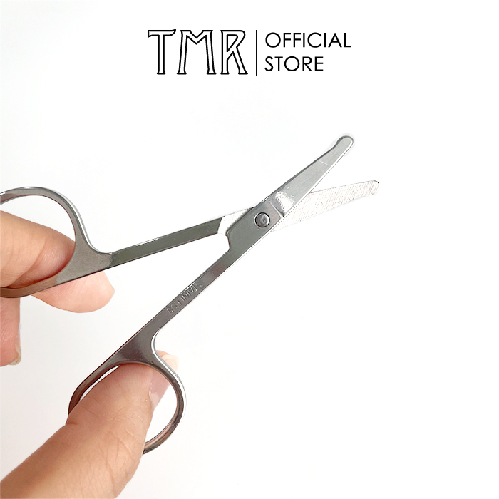 Kéo cắt tỉa lông mũi TMR - Tool in My Room đầu tròn an toàn, thép không gỉ cao cấp, thiết kế nhỏ - gọn - ghẹ - an toàn
