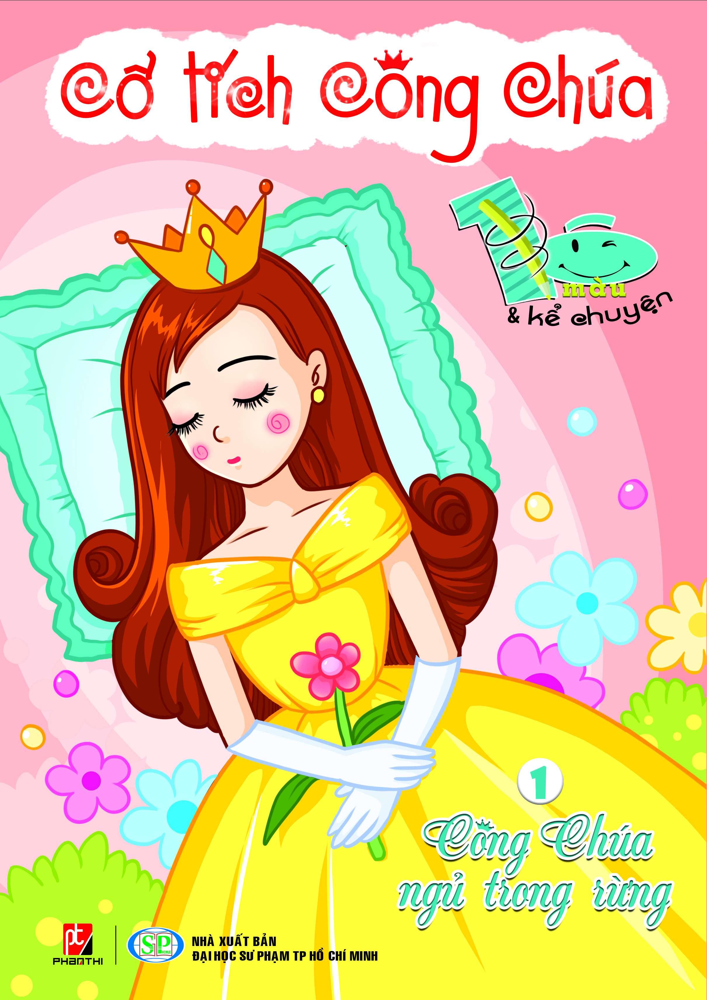 Bộ 8 cuốn Tô Màu Cổ Tích