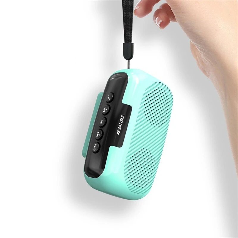 Loa bluetooth siêu bền Sansui V63 hát liên tục lên đến 10h - phiên bản nội địa (màu ngẫu nhiên) HÀNG NHẬP KHẨU