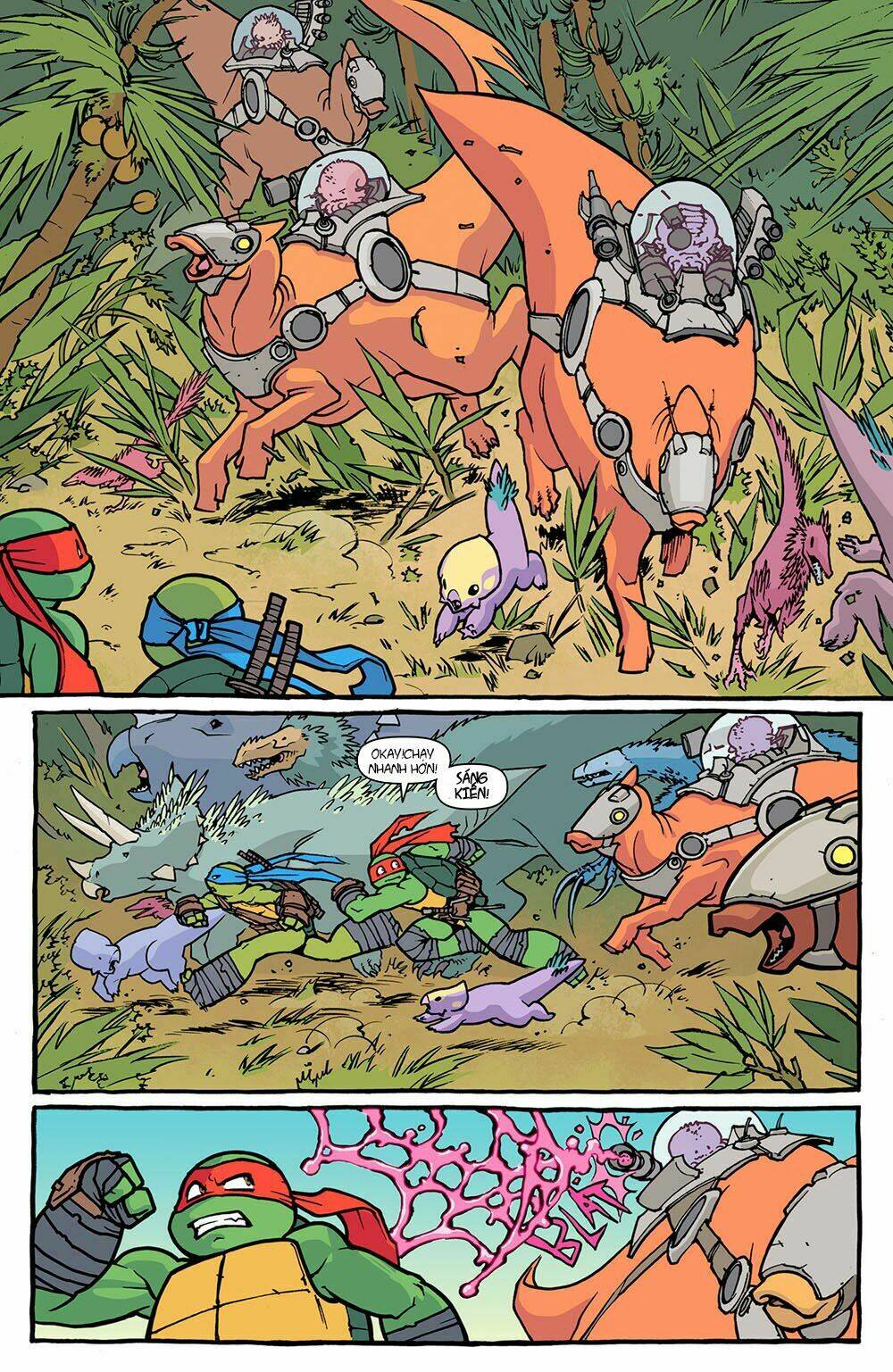 teenage mutant ninja heroes: turtles in time chapter 1 4