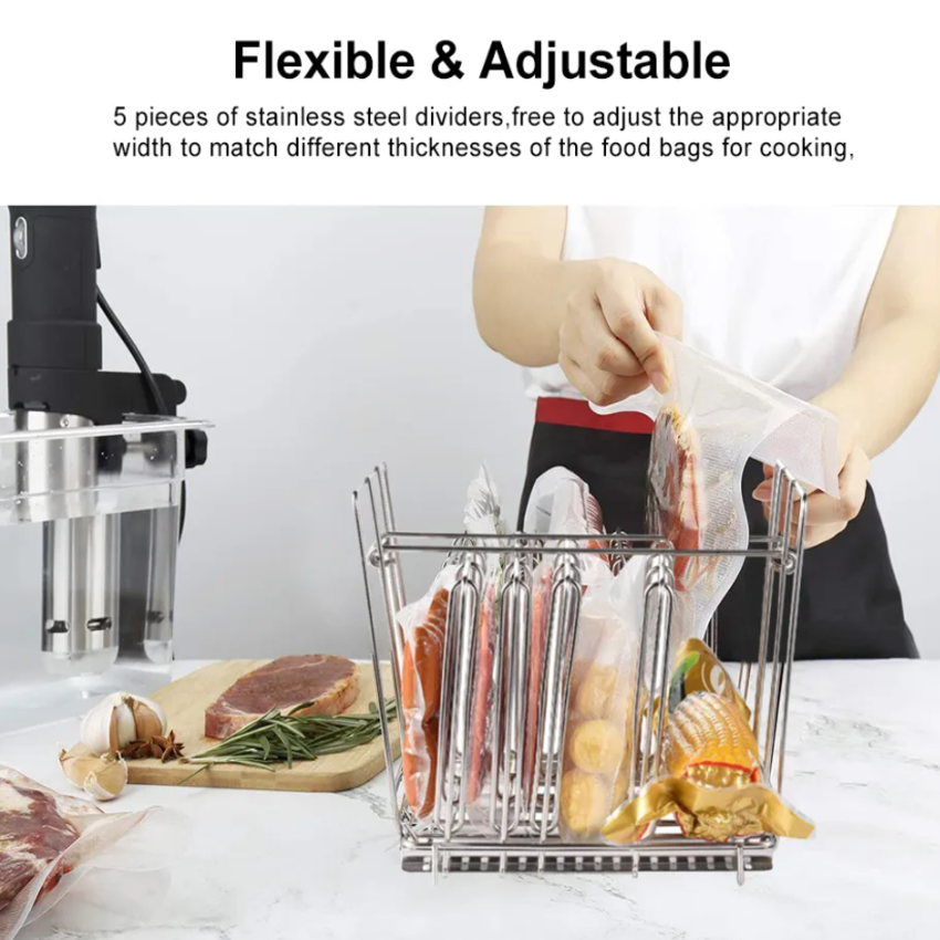 Máy nấu chậm Sous Vide BioloMix SV-8006 thế hệ thứ 2, công suất 1200W - Hàng chính hãng, bảo hành 24 tháng