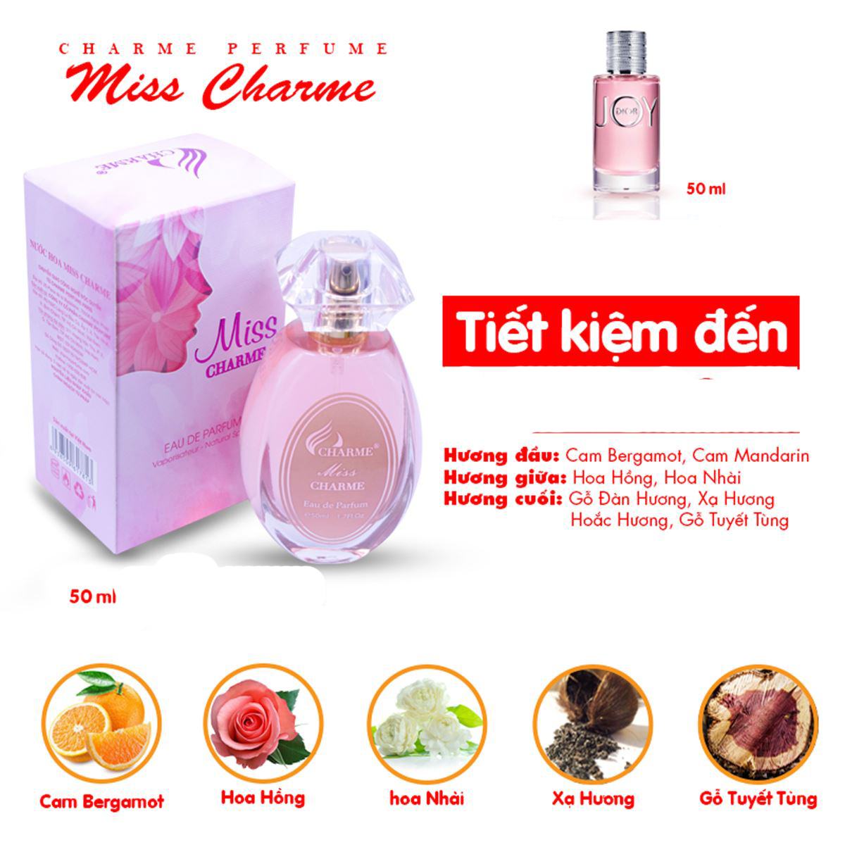 Nước Hoa Nữ Miss Charme 50ml