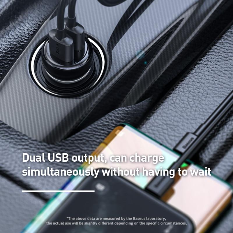 Bộ tẩu sạc Baseus T Typed S-16 Wireless MP3 Car Charge đa năng trên xe hơi - hàng chính hãng