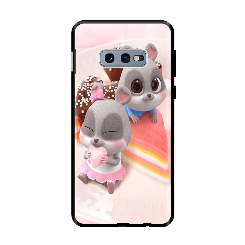 Ốp lưng TPU viền dẻo cho điện thoại SAMSUNG GALAXY S10E Hình Chuột Tết 2020 Mẫu 10