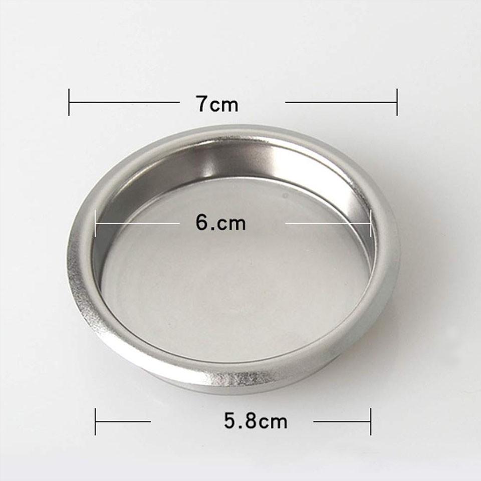 Combo bột vệ sinh Cafiza 2 + Phin mù 58mm - Dụng cụ vệ sinh máy pha cà phê