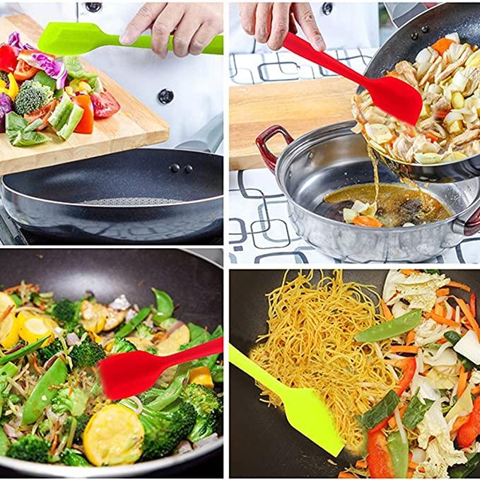 Dụng cụ trộn bơ và bột làm bánh bằng silicon chống dính tiện dụng
