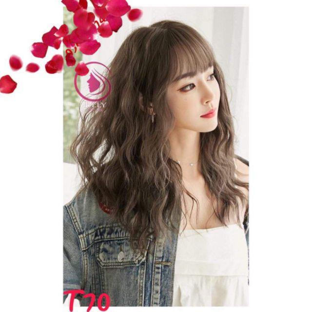 Tóc giả xù lửng ️ Nguyên đầu xoăn xù lửng