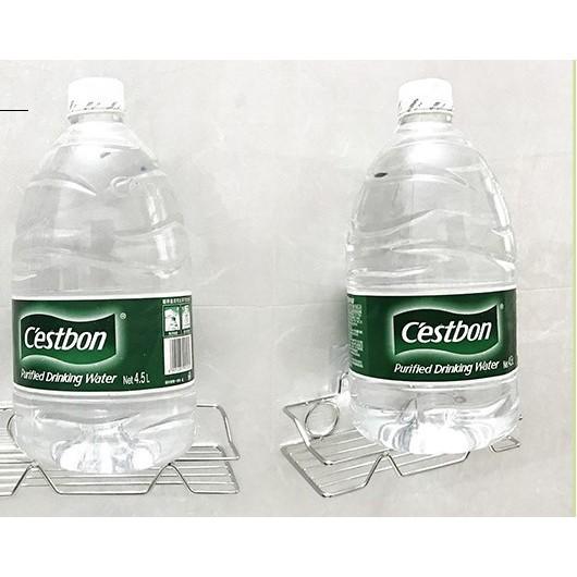 Kệ Chữ Nhật Inox 304 Dán Tường Siêu Dính