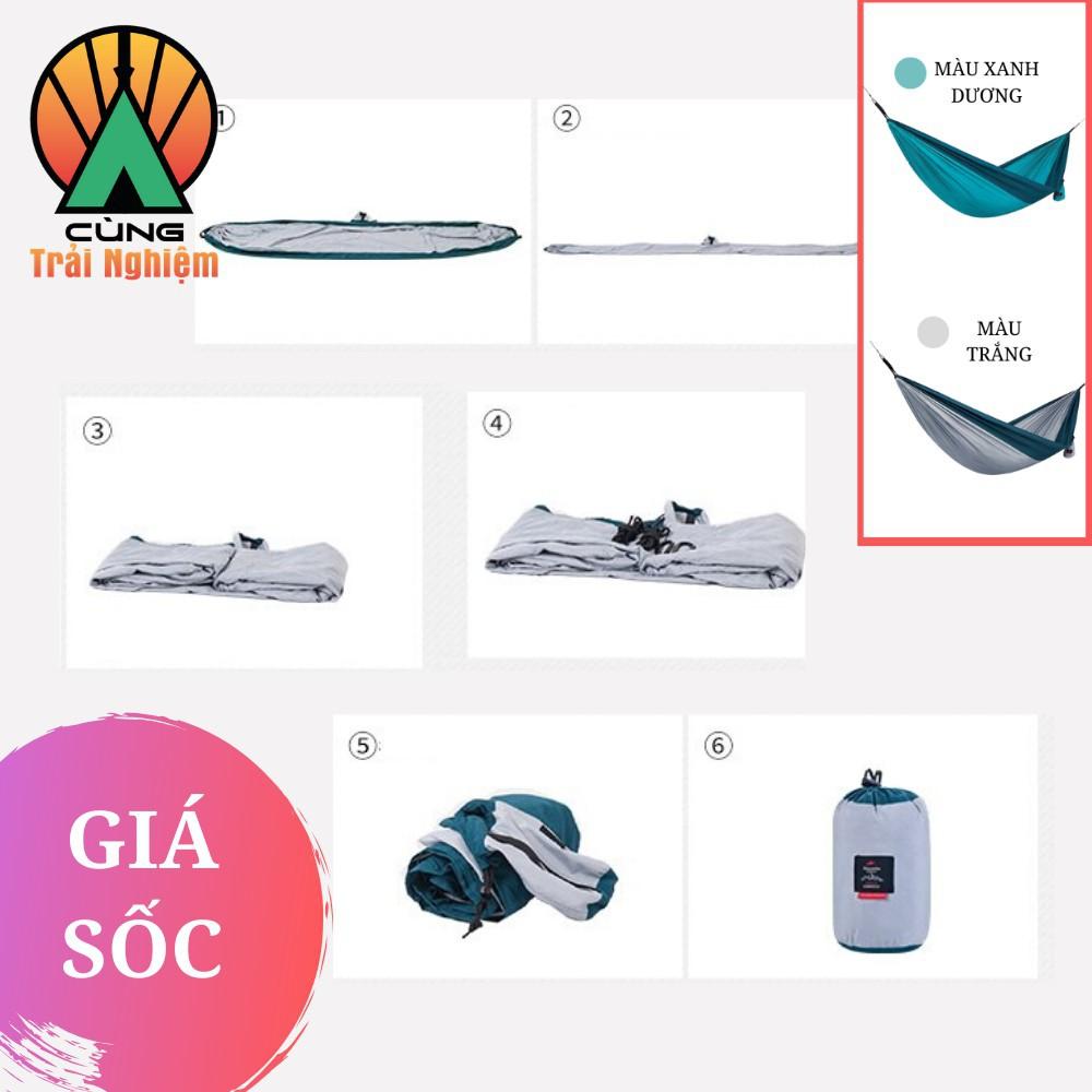 Võng Đôi NatureHike NH17D012-B Dã Ngoại, Cắm Trại, Dành Cho 2 Người, Gấp Gọn Siêu Nhẹ, Tải Trọng 180kg