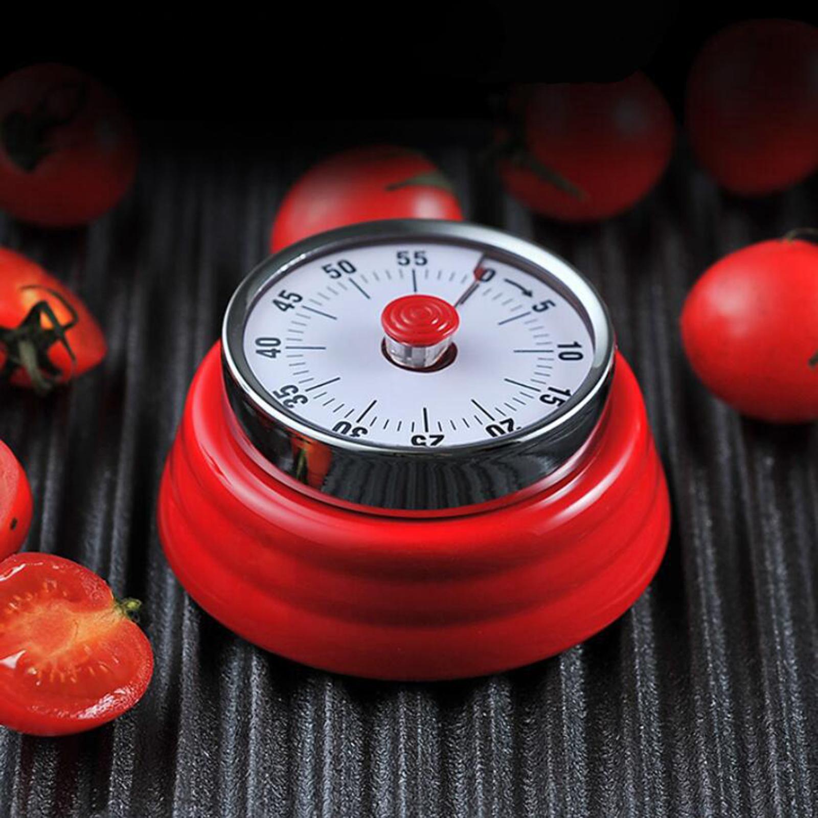 Portable Kitchen Timer Cooking Timer Retro Mechanical Clockwork Clock