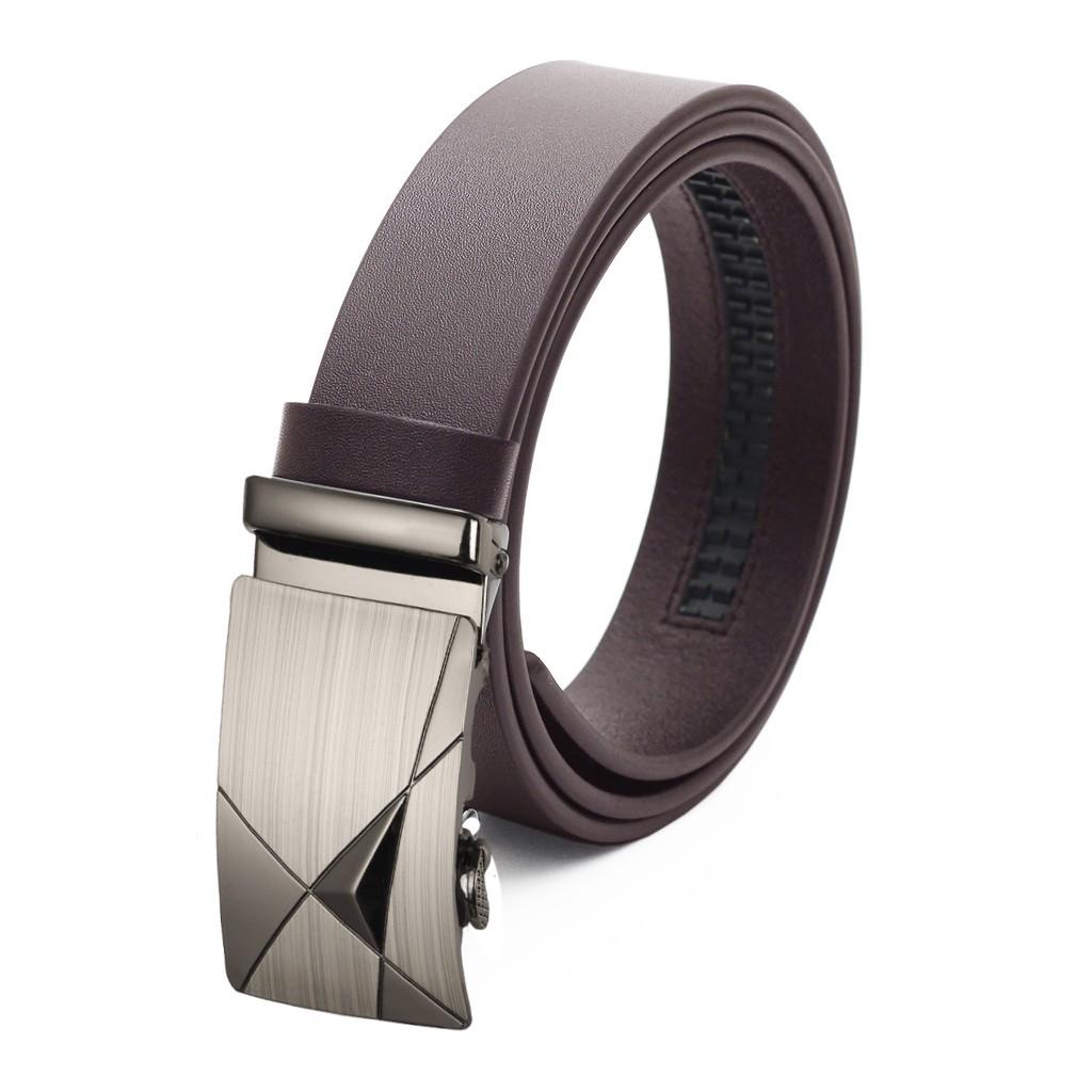 Thắt lưng nam da bò nguyên tấm 100% cao cấp, Dây da chính hãng Nhất Tính Leather NT114 bh 05 năm về da (Dây nịt da