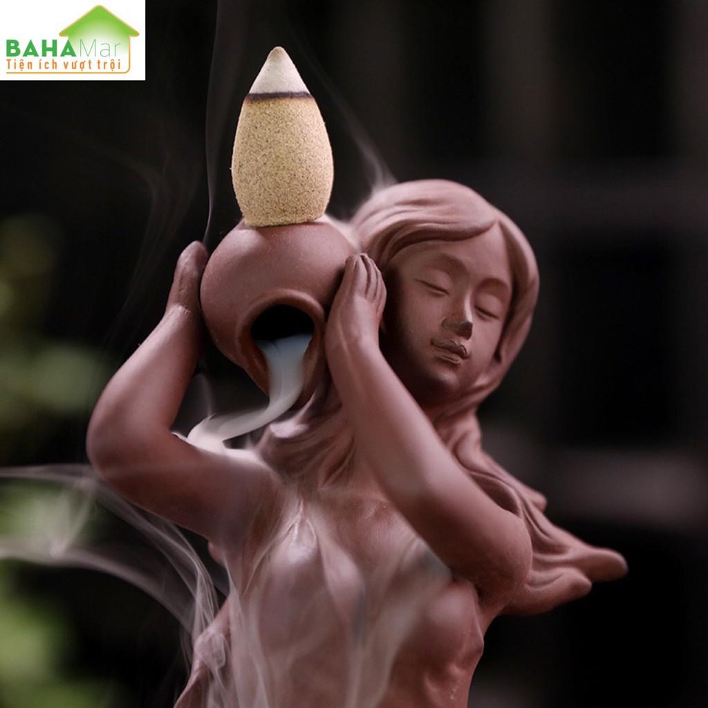 THÁC KHÓI TRẦM HƯƠNG - CÔ GÁI BƯNG VÒ NƯỚC "BAHAMAR" Thích hợp phòng nghiên cứu, phòng ngủ, phòng xông hơi, yoga...