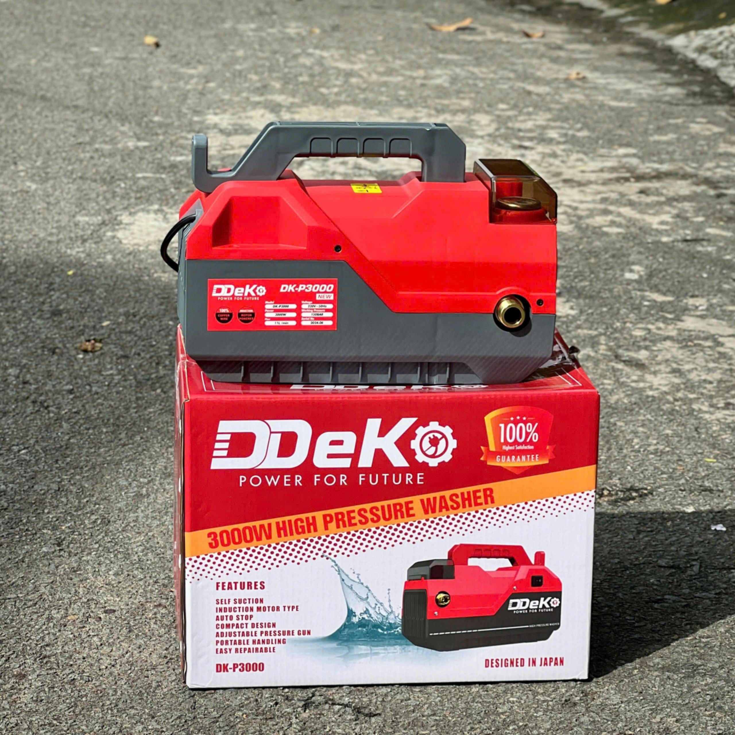 MÁY RỬA XE 3000W CÓ CHỈNH ÁP DK-P3000 DEKO - HÀNG CHÍNH HÃNG