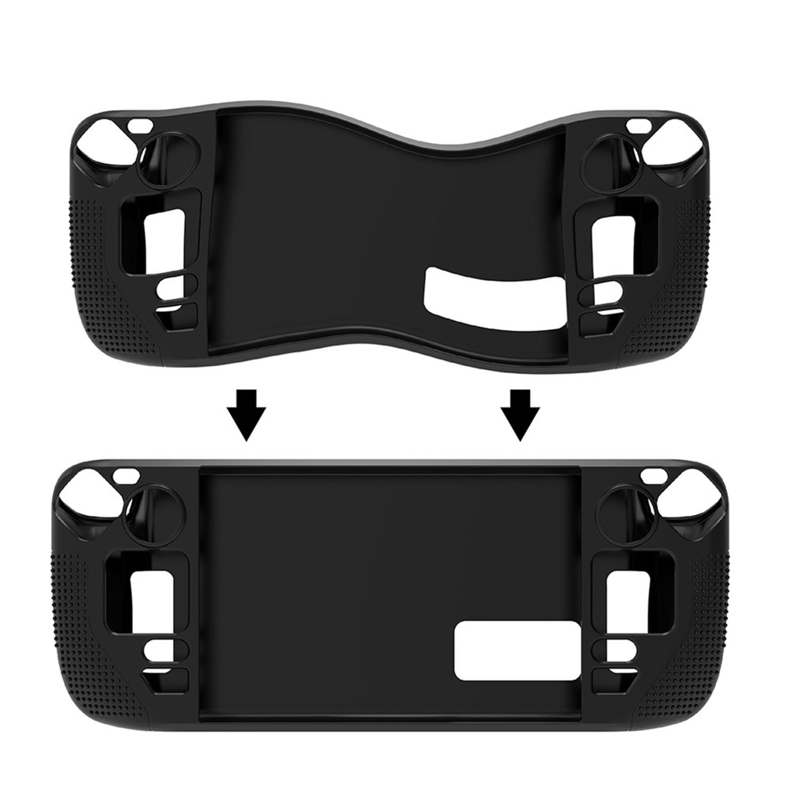 Silicone Protective Case Shockproof Excellent Touch Full Protection Comfort Protector Shell for Steam Deck Replacement Gaming Accessories