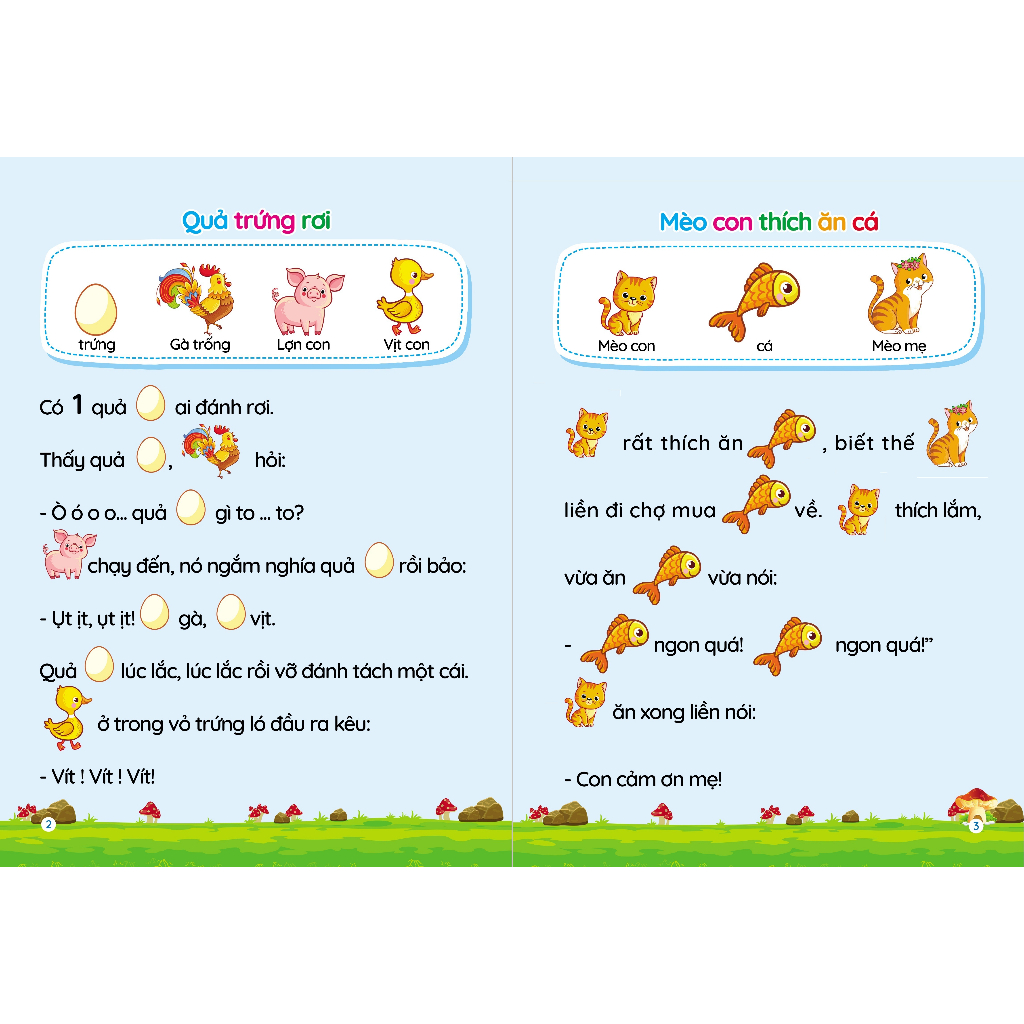Sách - Thơ truyện đồng dao câu đố truyện tiềm thức cho bé tập nói tập đọc