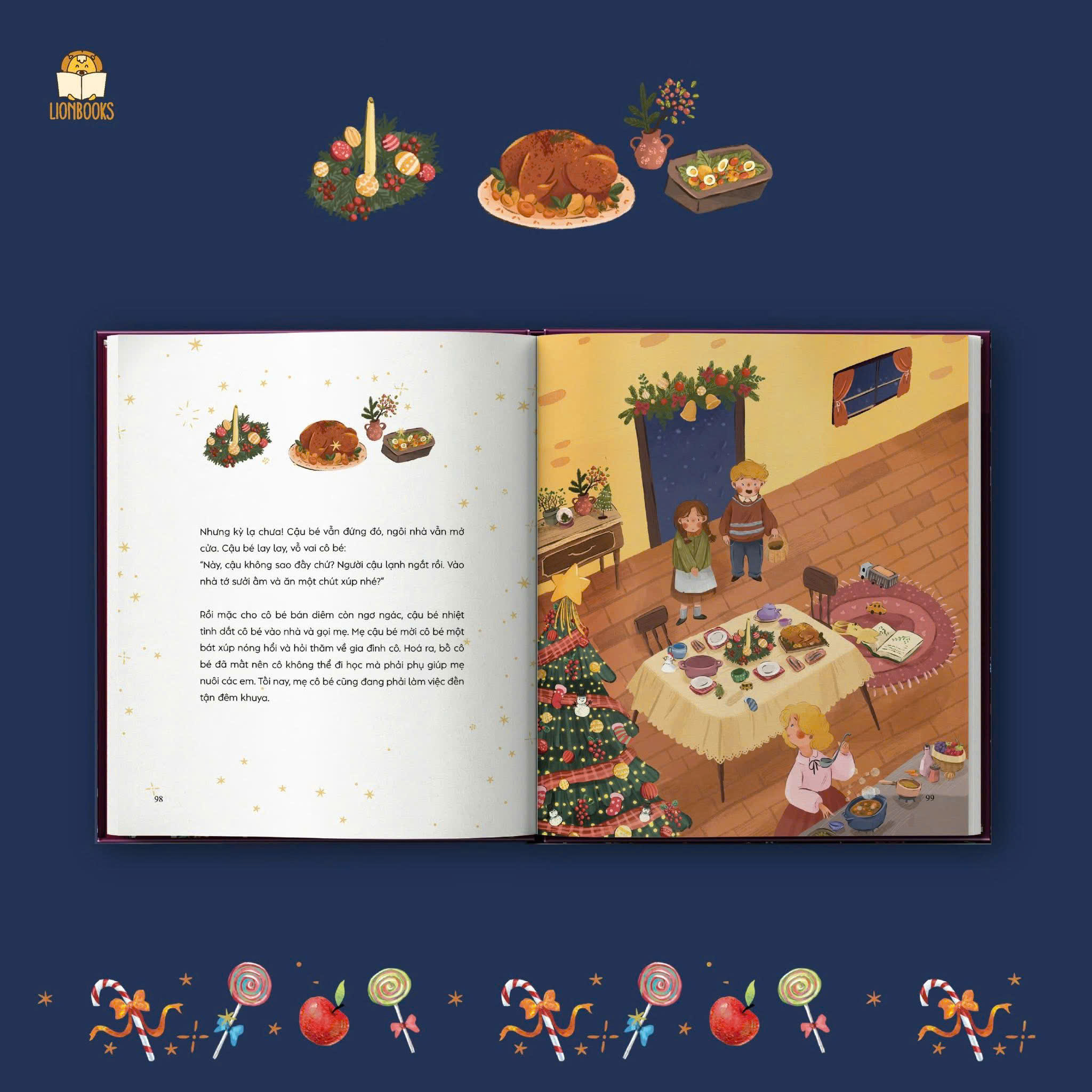 (Phiên bản đặc biệt) (Bìa cứng)TRUYỆN CỔ TÍCH TỬ TẾ - Nơi những bài học không vương màu tổn thương - Alicia Vu – Lion Books