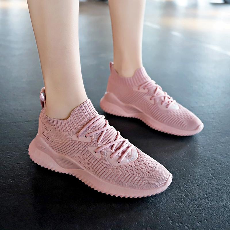 Giày Đi Bộ Bé Gái Mùa Hè Thoáng Khí Chạy Bộ Nữ Chống Trượt Giày Thể Thao Ngoài Trời Cho Tập Thể Dục Du Lịch Kỳ Nghỉ Color: Beige Shoe Size: 39 (feet 24.5 cm)