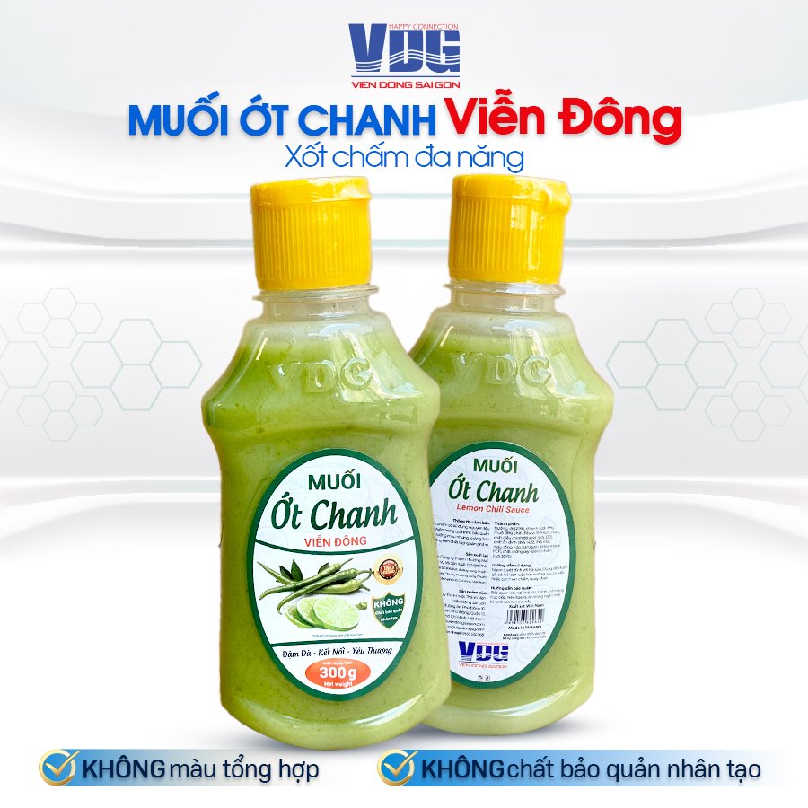 Muối ớt chanh Viễn Đông 300g (Xốt chấm)-cay nồng đậm đà chấm gà, hải sản, đồ nướng BBQ