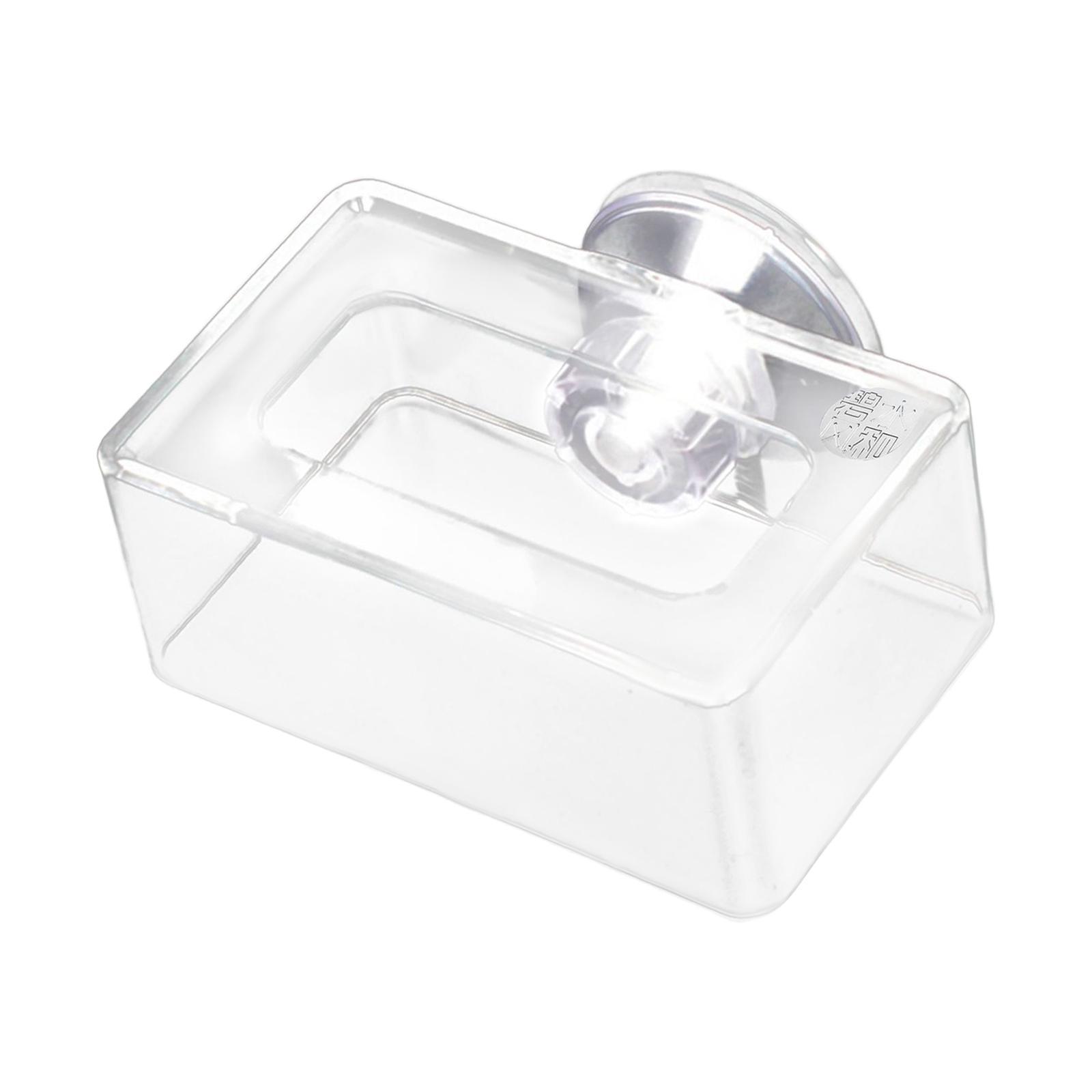 Fish Feeding Bracket with Suction Cup Detachable Fish Feeder for Worm Fish