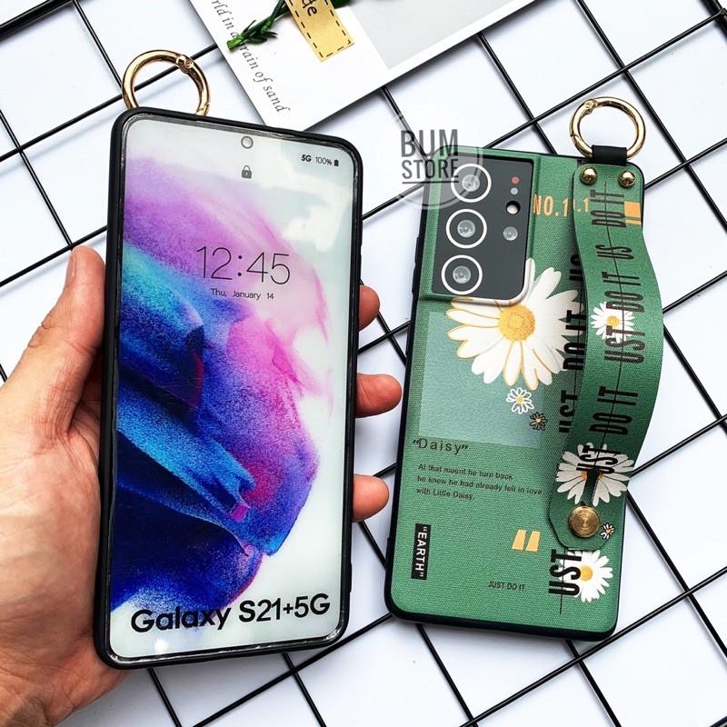 Ốp Lưng Hoa Cúc Cho Dòng Samsung Galaxy S23 ULTRA / S23 PLUS / S22 ULTRA / S22 Plus / S21 Ultra / S21 Plus / S21 5G / A72 / A52