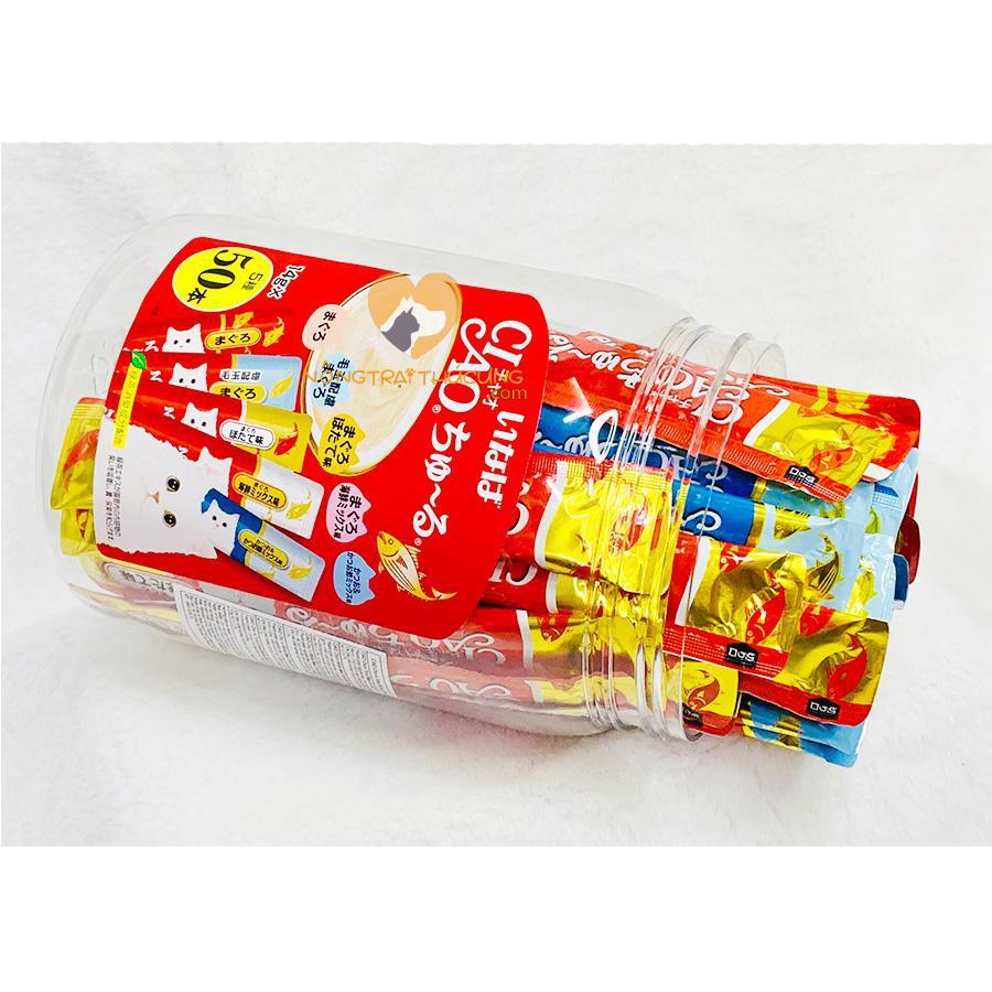 Hộp 50 Thanh Súp Thưởng Ciao Nhật Bản Mix Vị -