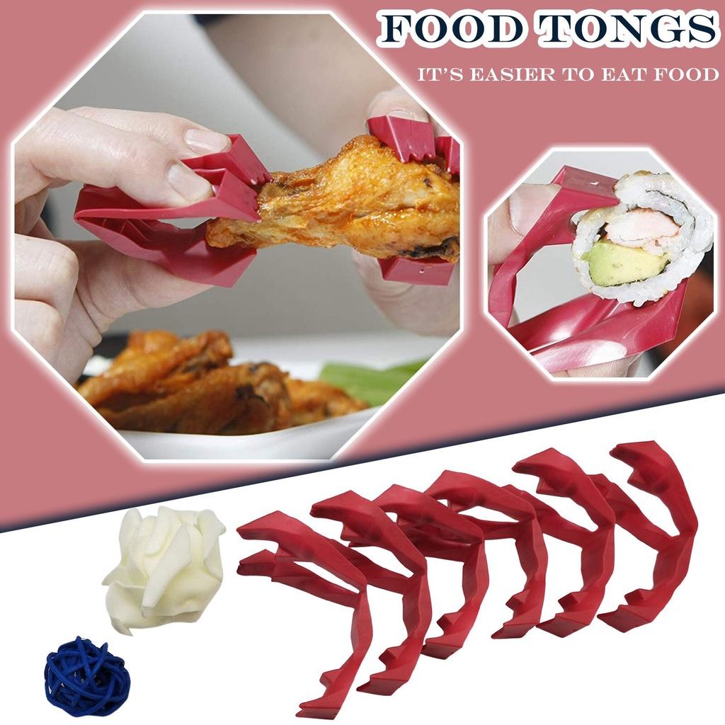 Baking Kitchen Multifunctional Food Tongs Food Tongs Antiscald Food Tongs Bread Clamp Kitchen Tool Mini Heat Insulation Clip