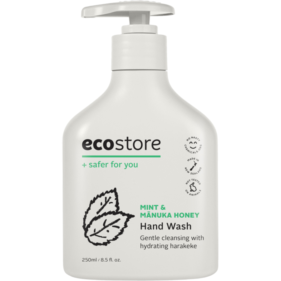 Nước Rửa Tay Hương Bạc Hà Và Mật Ong Mānuka Gốc Thực Vật Ecostore 250ml