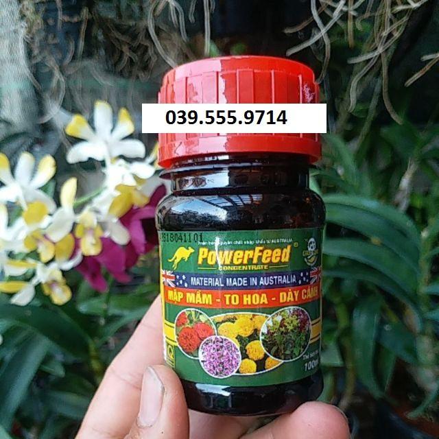 Phân cá Hữu cơ PowerFeed - Mập mầm, to hoa, dày cánh