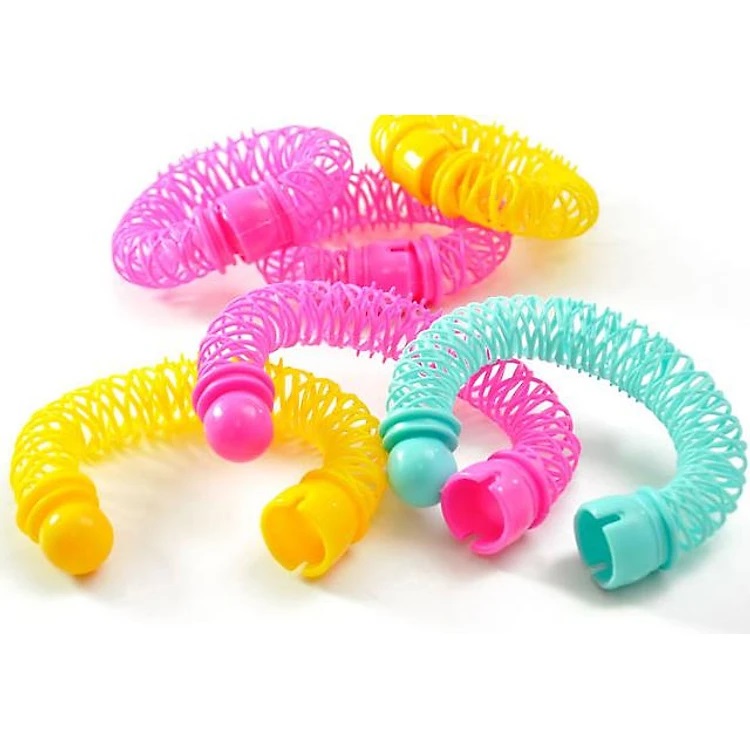 Dụng cụ uốn tóc không nhiệt lò xo, bộ uốn tóc tạo kiểu tóc nữ nhanh - 1 cái